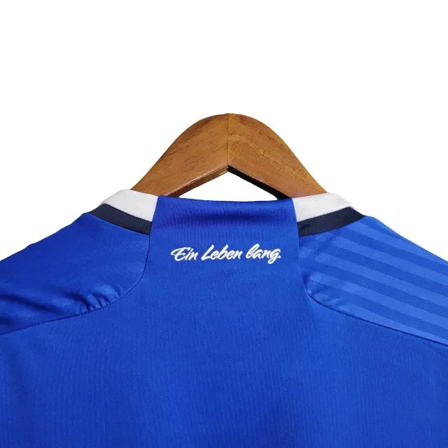 Camisa Schalke 04 I (Home) 23/24 - Torcedor Masculina - Azul - Manto Elegante