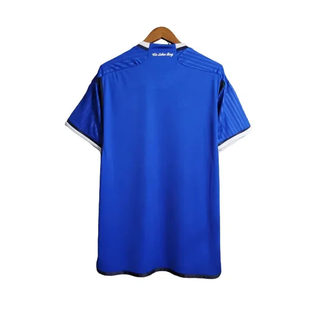 Camisa Schalke 04 I (Home) 23/24 - Torcedor Masculina - Azul - Manto Elegante