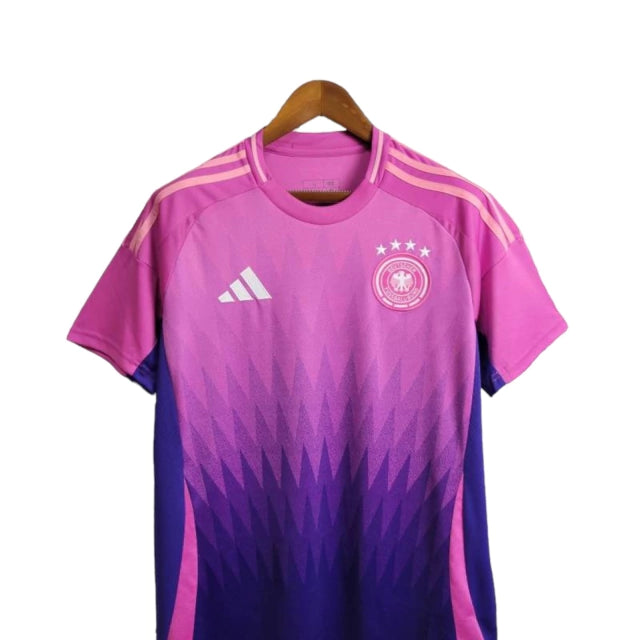 Camisa Seleção da Alemanha II (Away) 24/25 - Torcedor Masculina - Roxo e Rosa - Manto Elegante