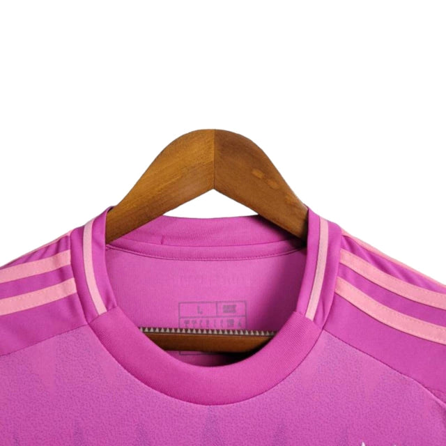Camisa Seleção da Alemanha II (Away) 24/25 - Torcedor Masculina - Roxo e Rosa - Manto Elegante
