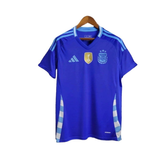 Camisa Seleção da Argentina II (Away) 24/25 - Torcedor Masculina - Azul - Manto Elegante