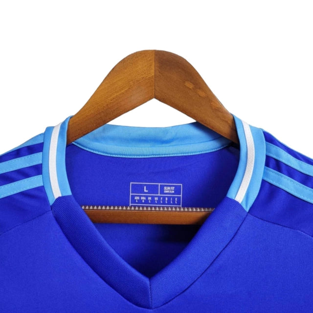 Camisa Seleção da Argentina II (Away) 24/25 - Torcedor Masculina - Azul - Manto Elegante