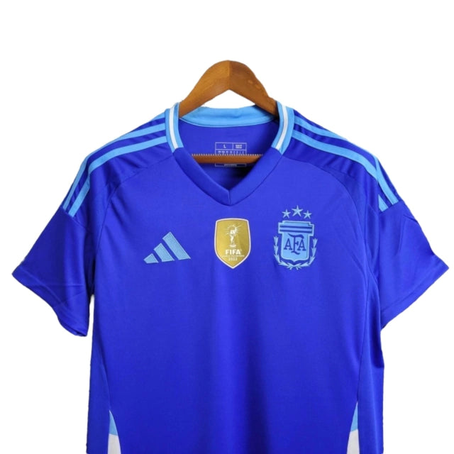 Camisa Seleção da Argentina II (Away) 24/25 - Torcedor Masculina - Azul - Manto Elegante