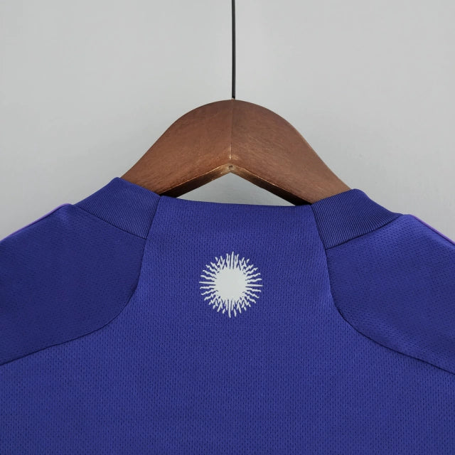 Camisa Seleção Argentina II (Away) 2022 - Torcedor Masculina - Violeta - Manto Elegante