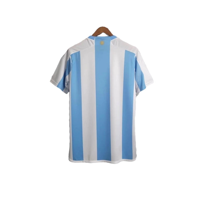 Camisa Seleção da Argentina I (Home) 24/25 - Torcedor Masculina - Branco e Azul - Manto Elegante