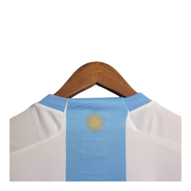 Camisa Seleção da Argentina I (Home) 24/25 - Torcedor Masculina - Branco e Azul - Manto Elegante