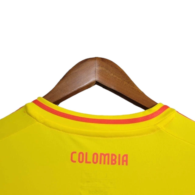 Camisa Seleção da Colômbia I (Home) 24/25 - Torcedor Masculina - Amarelo - Manto Elegante