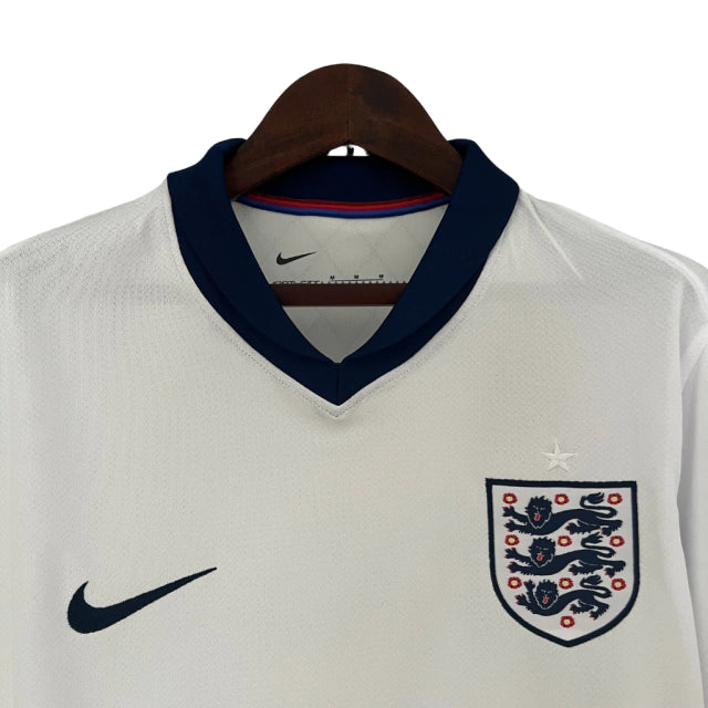 Camisa Seleção da Inglaterra I (Home) 24/25 - Torcedor Masculina - Branco - Manto Elegante
