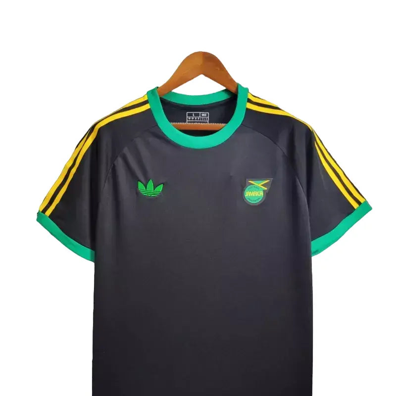 Camisa Seleção da Jamaica I (Home) 24/25 - Torcedor Masculina - Preto