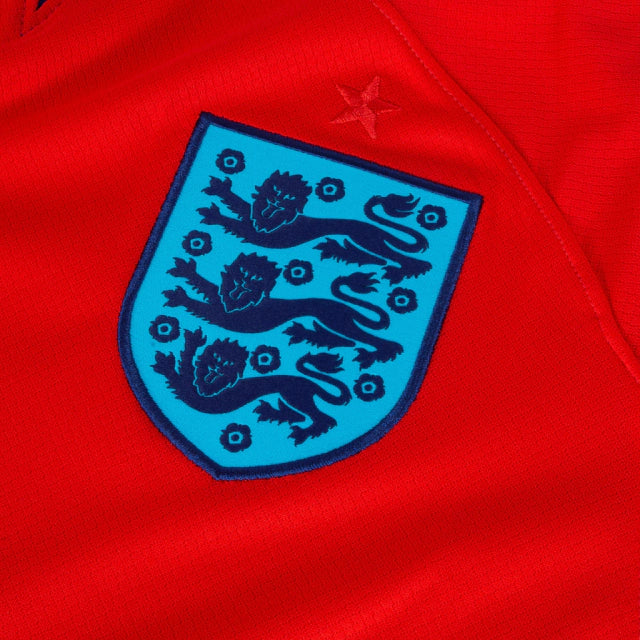 Camisa Seleção da Inglaterra II (Away) 2022 - Torcedor Masculina - Vermelho - Manto Elegante