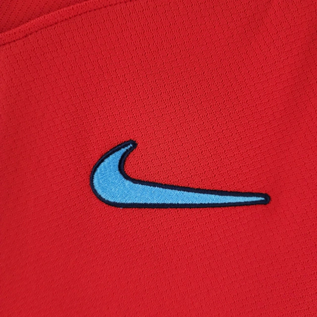 Camisa Seleção da Inglaterra II (Away) 2022 - Torcedor Masculina - Vermelho - Manto Elegante