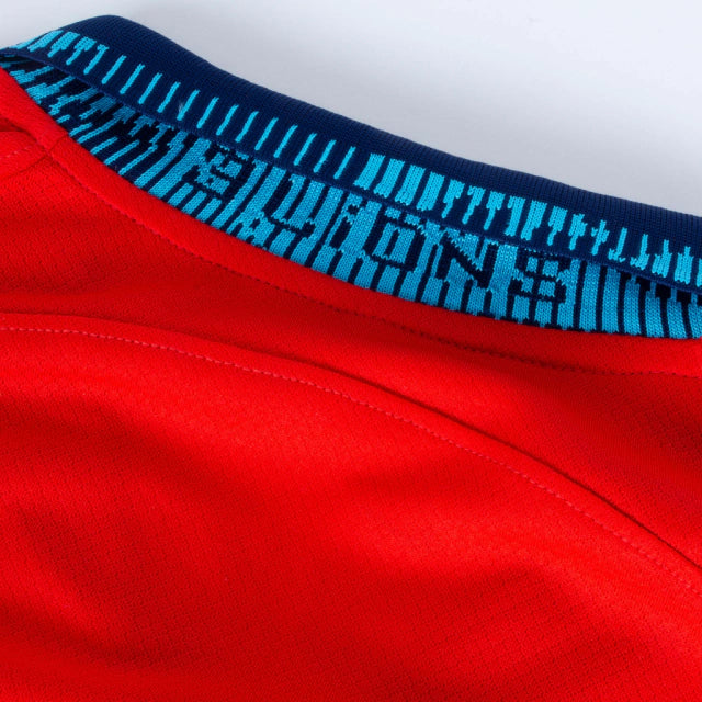 Camisa Seleção da Inglaterra II (Away) 2022 - Torcedor Masculina - Vermelho - Manto Elegante