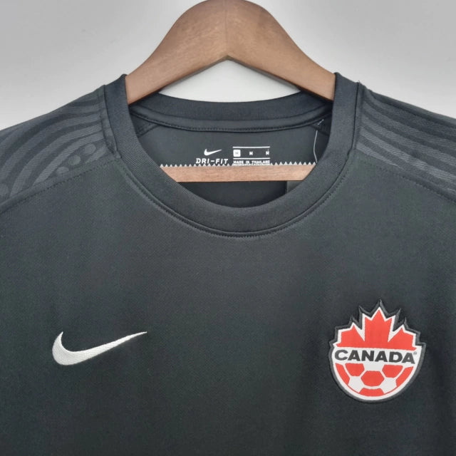 Camisa Seleção do Canadá III (Third) 2022 - Torcedor Masculina - Preto - Manto Elegante