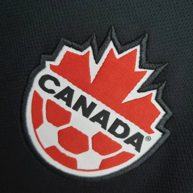 Camisa Seleção do Canadá III (Third) 2022 - Torcedor Masculina - Preto - Manto Elegante