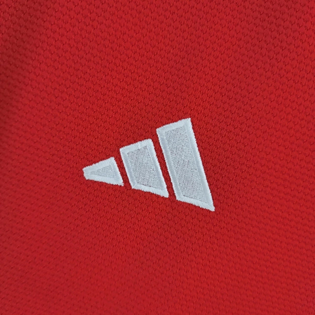 Camisa Seleção do Chile I (Home) 2022 - Torcedor Masculina - Vermelho - Manto Elegante
