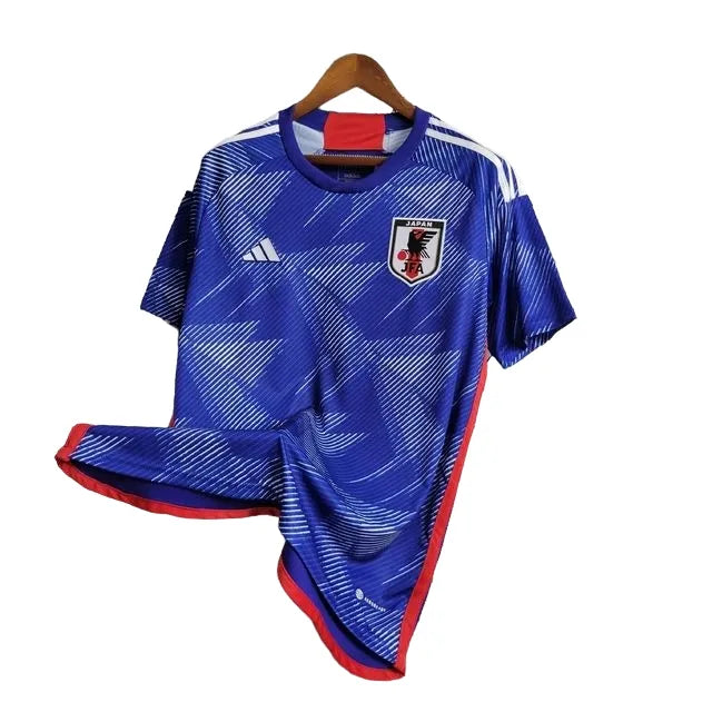 Camisa Seleção do Japão I (Home) 2022 - Torcedor Masculina - Azul - Manto Elegante