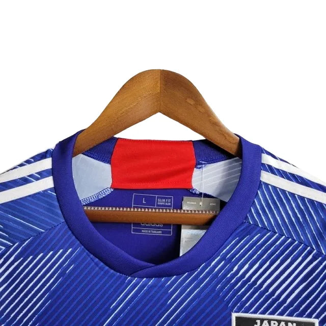 Camisa Seleção do Japão I (Home) 2022 - Torcedor Masculina - Azul - Manto Elegante