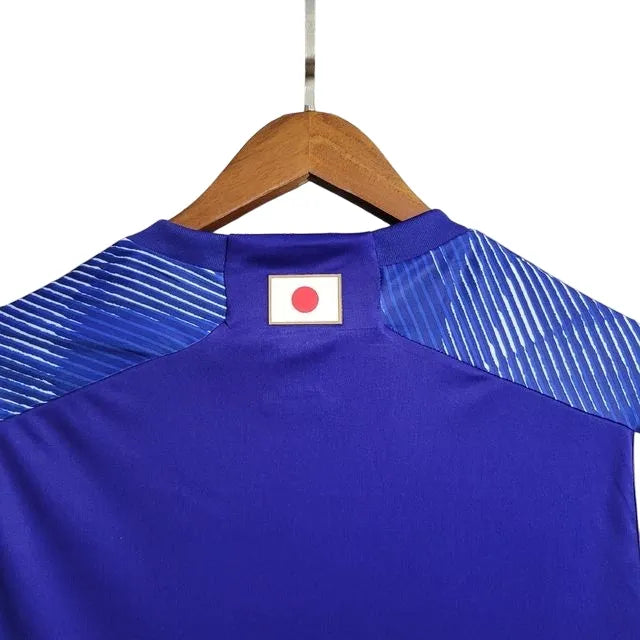 Camisa Seleção do Japão I (Home) 2022 - Torcedor Masculina - Azul - Manto Elegante
