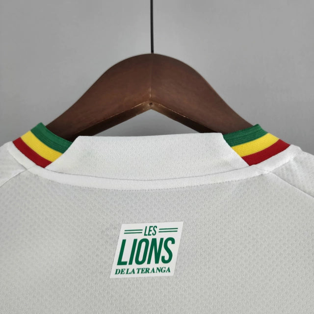 Camisa Seleção do Senegal I (Home) 2022 - Torcedor Masculina - Branco - Manto Elegante