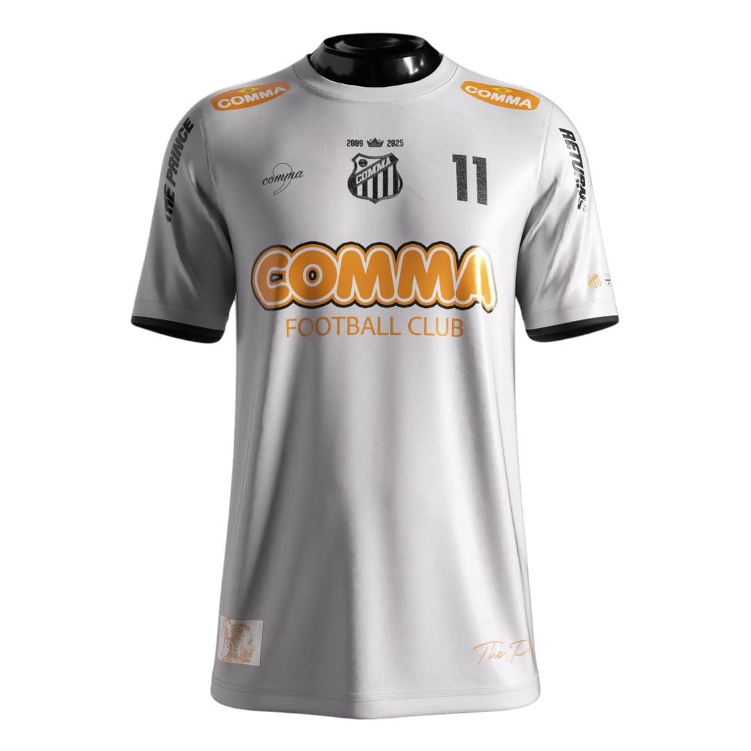 Camisa Edição Legends The Prince #11 2025 - Torcedor Masculina - Branco