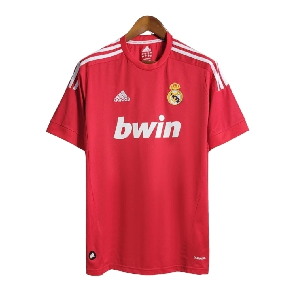 Camisa Retrô Real Madrid III Cristiano Ronaldo #7 2011 - Torcedor Masculina - Vermelho