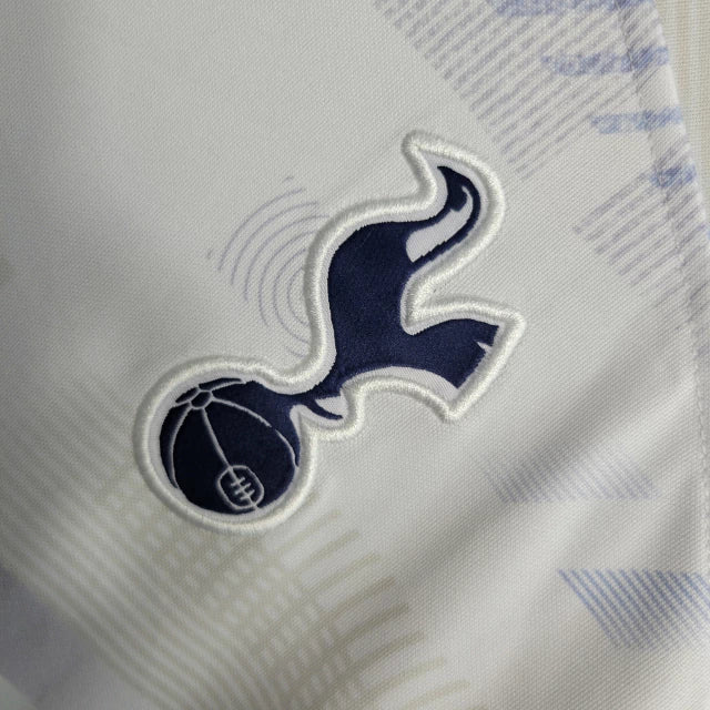 Camisa Manga Longa Tottenham I (Home) 23/24 - Torcedor Masculina - Branco - Manto Elegante