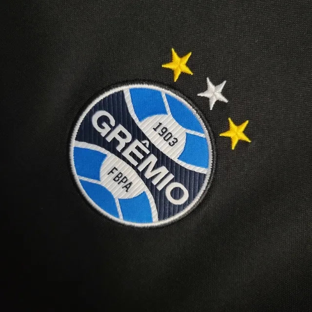 Camisa de Treino Grêmio 23/24 - Torcedor Masculina - Preto - Manto Elegante