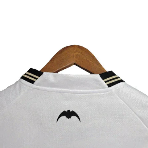 Camisa Valencia I (Home) 23/24 - Torcedor Masculina - Branco - Manto Elegante