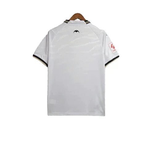 Camisa Valencia I (Home) 23/24 - Torcedor Masculina - Branco - Manto Elegante