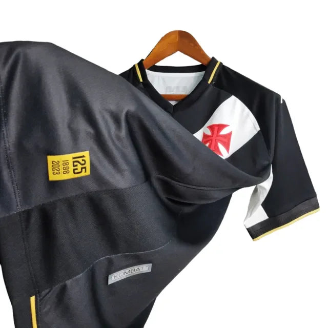 Camisa Vasco da Gama I 23/24 - Torcedor Masculina - Preto - Manto Elegante