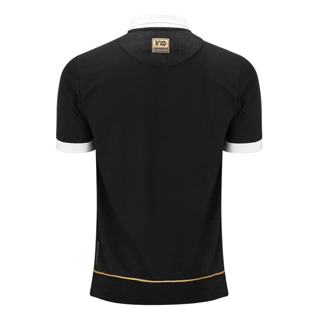 Camisa Vasco da Gama III 23/24 - Torcedor Masculina - Preto - Manto Elegante
