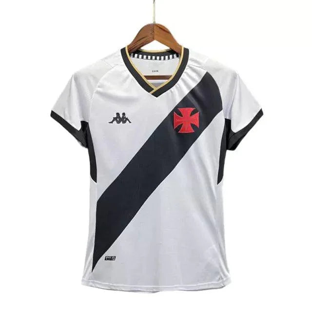 Camisa Vasco da Gama II 23/24 - Torcedor Feminina - Branco - Manto Elegante