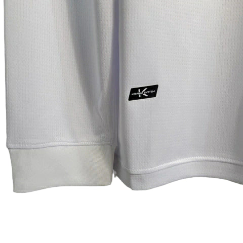 Camisa Manga Longa Venezia II (Away) 23/24 - Torcedor Masculina - Branco - Manto Elegante