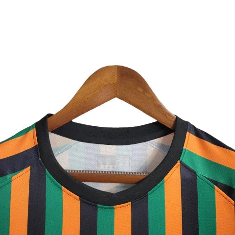 Camisa de Treino Venezia 23/24 - Torcedor Masculina - Preto, Laranja e Verde - Manto Elegante