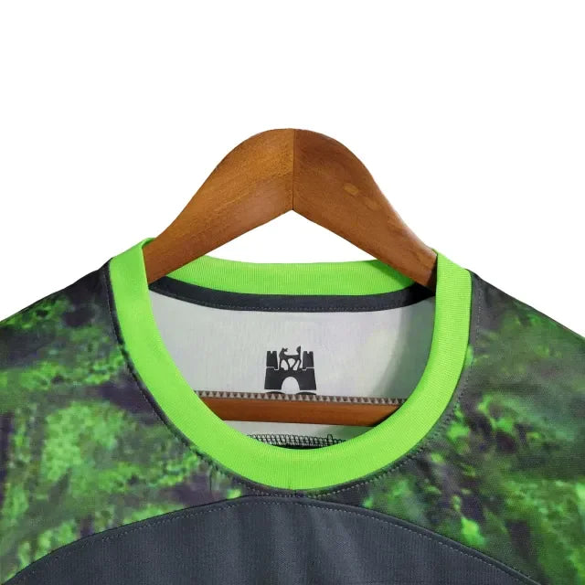 Camisa Wolfsburg II (Away) 23/24 - Torcedor Masculina - Preto - Manto Elegante