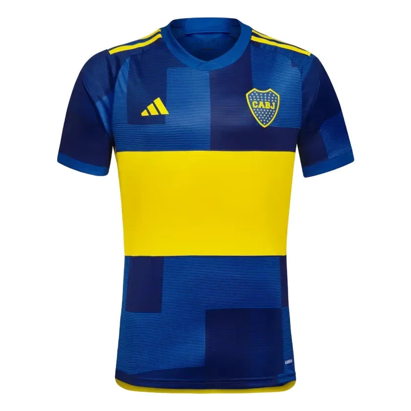 Camisa Boca Juniors I (Home) 23/24 - Torcedor Masculina - Azul e Amarelo - Manto Elegante