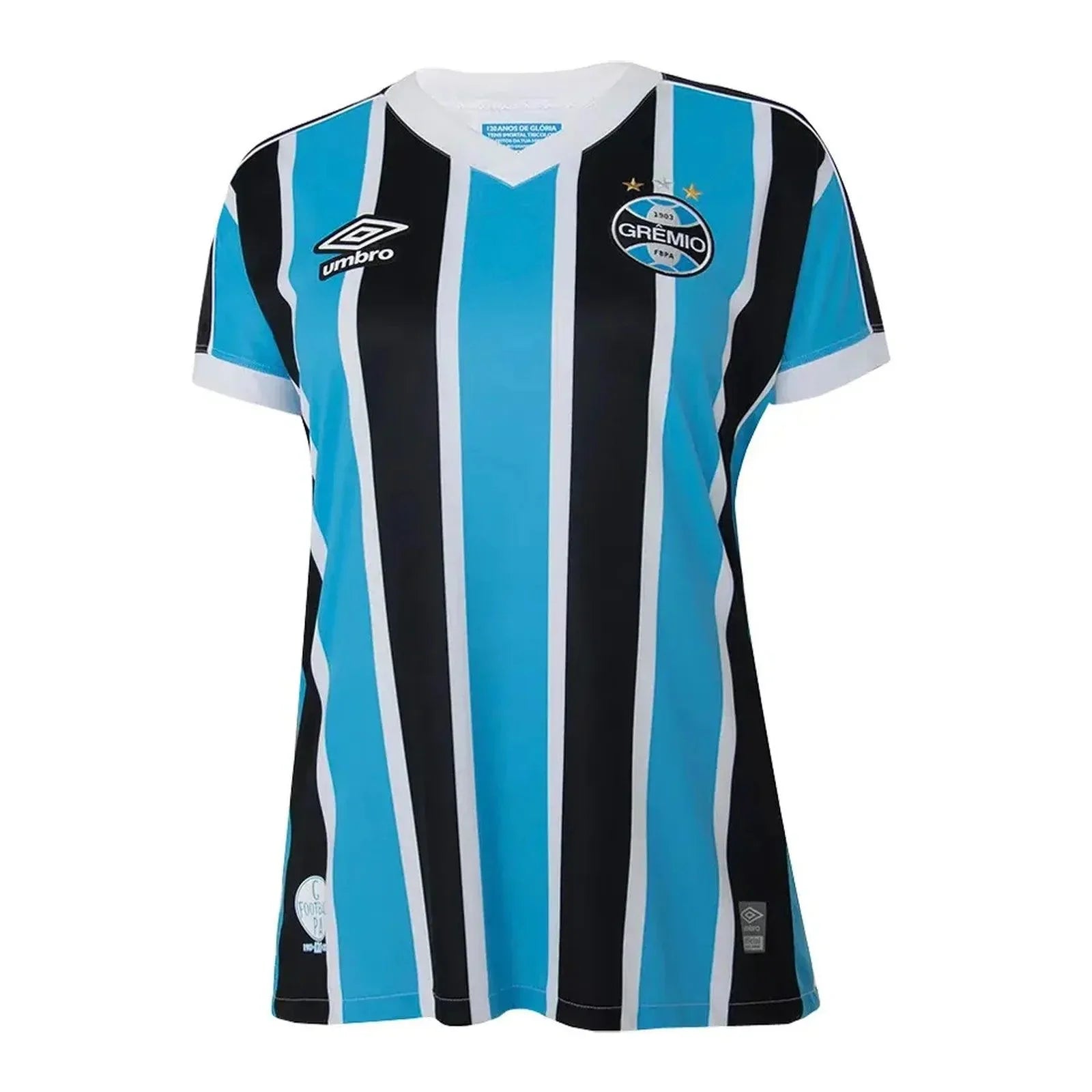 Camisa Grêmio I 23/24 - Torcedor Feminina - Azul - Manto Elegante