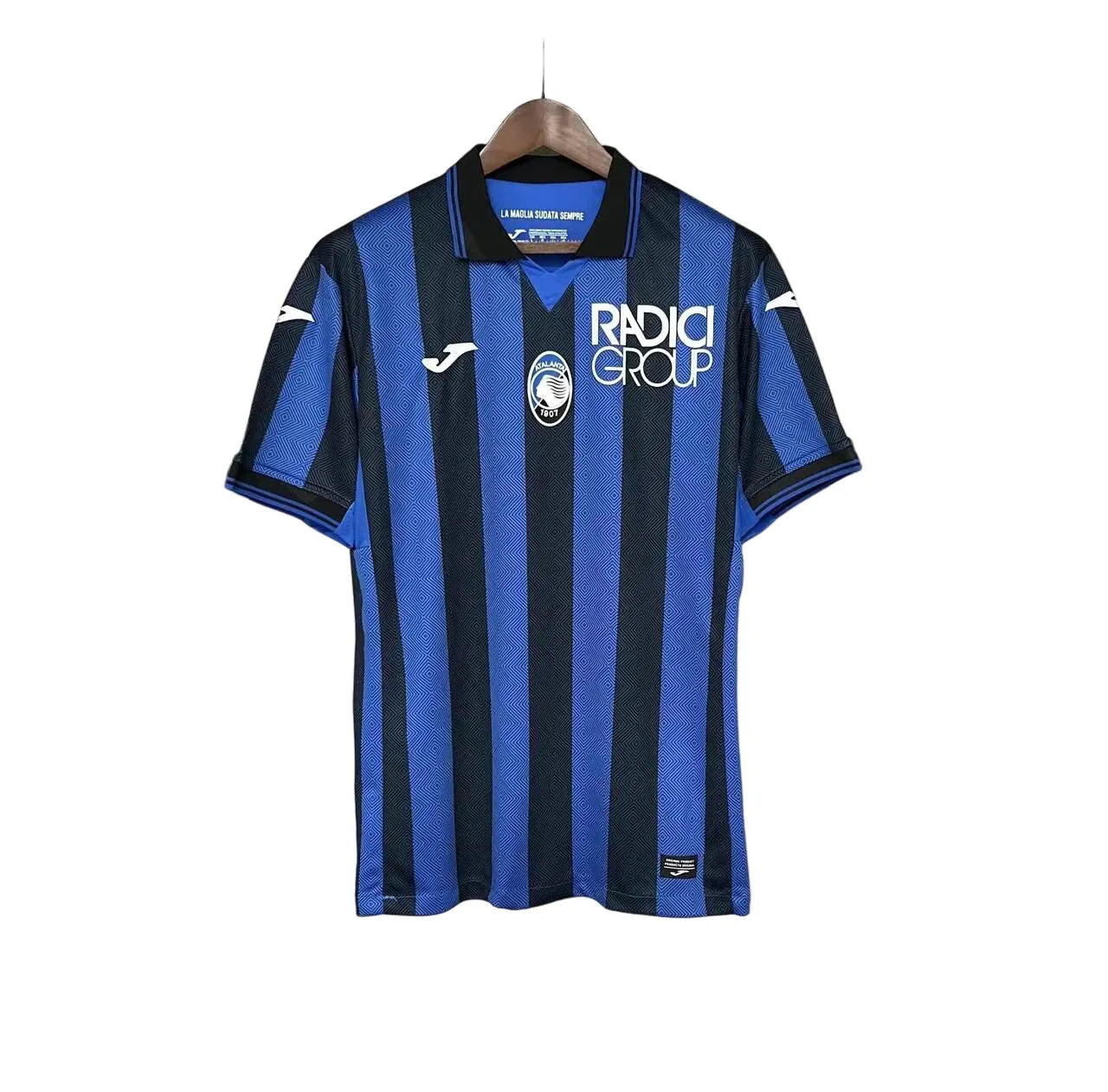 Camisa Atalanta I (Home) 23/24 - Torcedor Masculina - Azul e Preto - Manto Elegante