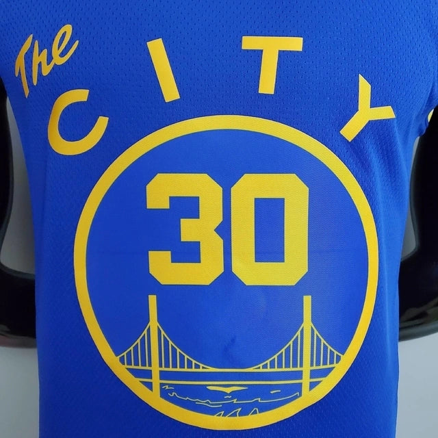 Camiseta Regata Golden State Warriors Edição Clássica - Masculina - Azul