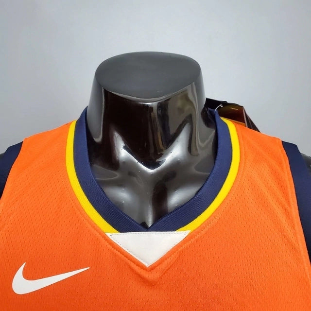 Camiseta Regata Golden State Warriors - Masculina - Laranja