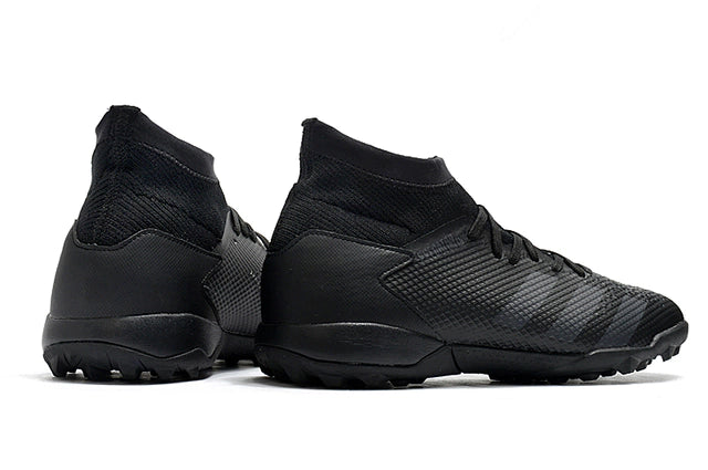 Chuteira de Society Adidas Predator 20.3 TF Society All Black - Manto Elegante