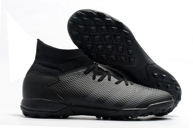 Chuteira de Society Adidas Predator 20.3 TF Society All Black - Manto Elegante