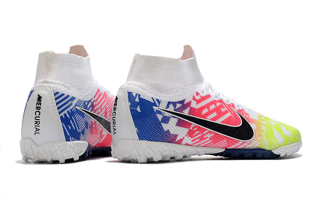 Chuteira de Society Nike Mercurial Superfly 7 Color Prism - Manto Elegante