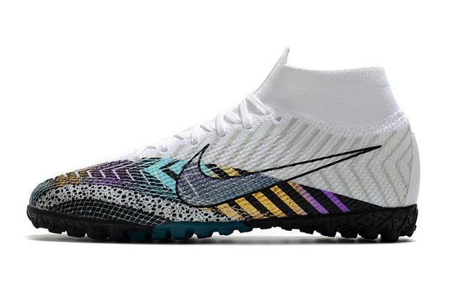 Chuteira de Society Nike Mercurial Superfly 7 Color Telegraph - Manto Elegante