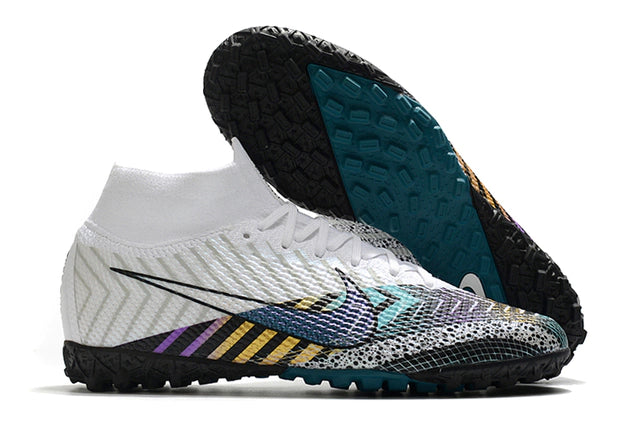 Chuteira de Society Nike Mercurial Superfly 7 Color Telegraph - Manto Elegante