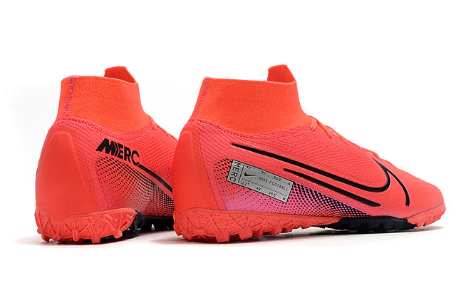 Chuteira de Society Nike Mercurial Superfly 7 Vermelho - Manto Elegante