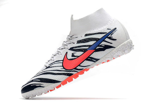 Chuteira de Society Nike Mercurial Superfly 7 White Tiger - Manto Elegante