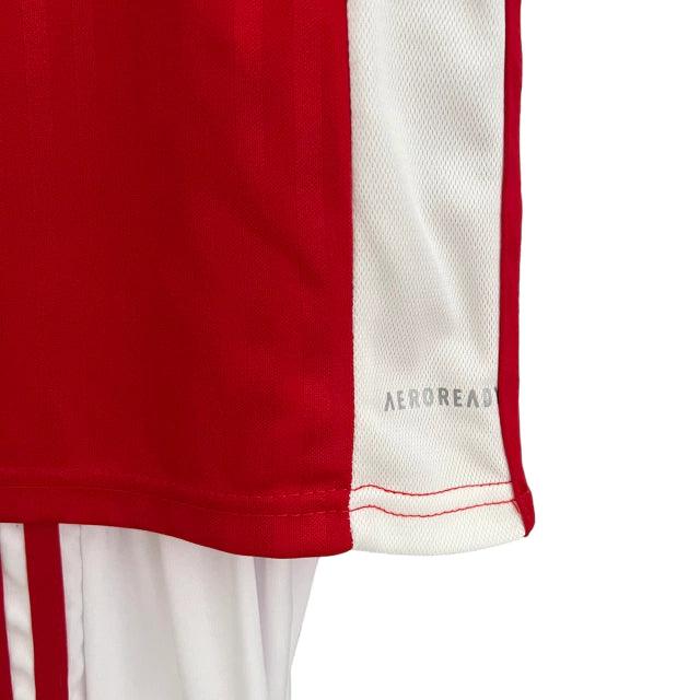 Conjunto Infantil Ajax I (Home) 23/24 - Vermelho - Manto Elegante