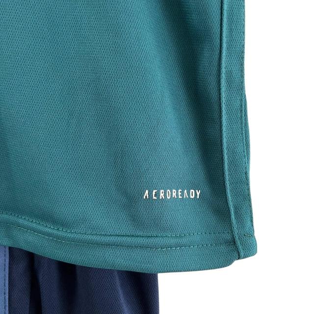 Conjunto Infantil Arsenal III (Third) 23/24 - Verde - Manto Elegante