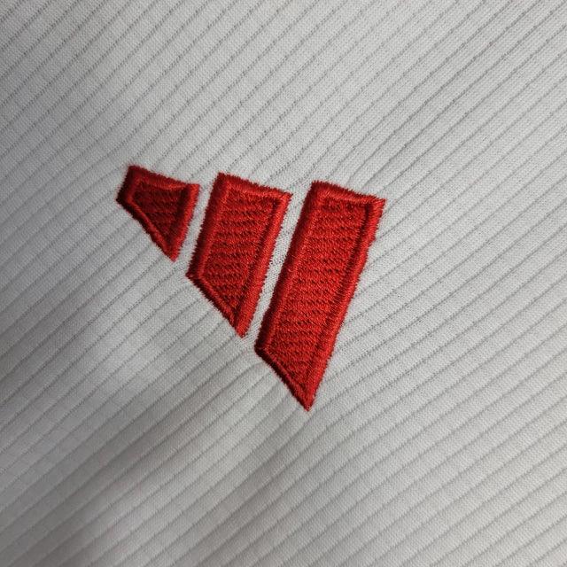 Conjunto Infantil Bayern de Munique I (Home) 23/24 - Branco - Manto Elegante